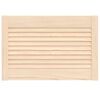 vidaXL Louvred doors with Door Natural 39.5 x 59.4 cm Solid Pine Wood