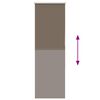vidaXL Roller Blind Blackout Coffee 55x150 cm Fabric Width 50.7 cm Polyester