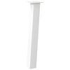 vidaXL Console Table Legs 4 pcs White 72 cm Steel