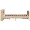 vidaXL Bed Frame without Mattress 140x190 cm Solid Wood Pine