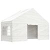 vidaXL Gazebo with Roof White 8.92x5.88x3.75 m Polyethylene