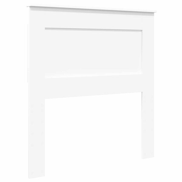 vidaXL Headboard with Headboard White 100 cm Engineered Wood