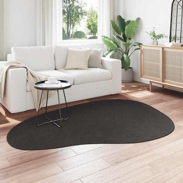 vidaXL Area Rugs HUARTE Anthracite 140 x 200 cm Polyester