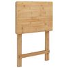 vidaXL Kitchen Table Folding Manual Natural 40 x 30 x 53.5 cm Bamboo