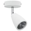 vidaXL Ceiling Spotlight with Spotlights White 8 x 8 x 14 cm Metal