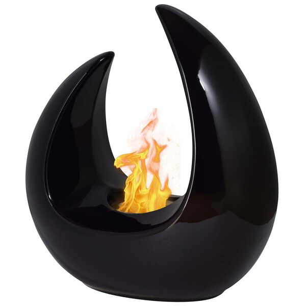 Qlima Ethanol Burner Moon Shape 24x16x26 cm FFB 207