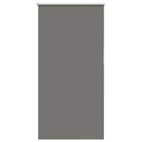 vidaXL Roller Blind Blackout Grey 70x150 cm Fabric Width 65.7 cm Polyester