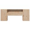 vidaXL Headboard with Storage 180 cm Solid Wood Pine
