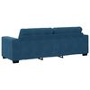vidaXL Sofa 2 pcs Blue 221 x 80 x 80 cm Fabric