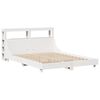vidaXL Bed Frame without Mattress White 160x200 cm Solid Wood Pine