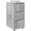 vidaXL Storage Cabinet Concrete Grey 40 x 48 x 81 cm Engineered Wood
