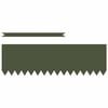 vidaXL Lawn Edging 30 pcs Olive Green 100 x 0.05 x 30 cm