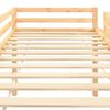 vidaXL Children's Loft Bed Frame with Slide & Ladder Pinewood 97x208 cm