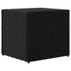 vidaXL Garden Planter Black 36x30x32 cm Poly Rattan