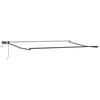vidaXL Electric Retractable Awning Frame Anthracite 4 x 3 m Aluminium