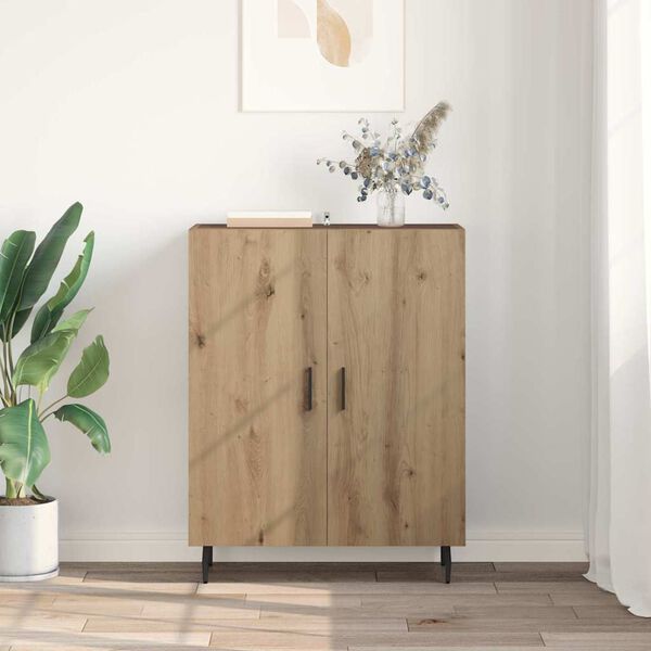 vidaXL Sideboard Artisan Oak 69.5 x 34 x 90 cm Engineered Wood