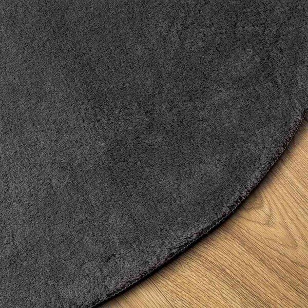 vidaXL Area Rugs HUARTE Anthracite 120 x 170 cm Polyester