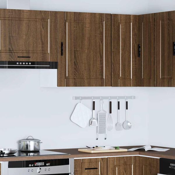 vidaXL Kitchen Wall Cabinet&nbsp;Porto Brown Oak Engineered Wood