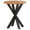 vidaXL Side Table 48x48x56 cm Solid Acacia Wood