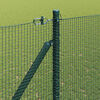vidaXL Fence Post Green 10 x 1.5 m (12 x 12 mm mesh) Steel