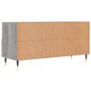 vidaXL TV Cabinet Grey Sonoma 102x36x50 cm Engineered Wood