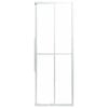vidaXL Shower Cabin Frosted ESG 90x70x180 cm