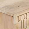 vidaXL Bedside Cabinet 50x33x60 cm Solid Wood Mango