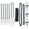 vidaXL Welded Wire Fence with Spikes 10 x 0.8 m (W x H)