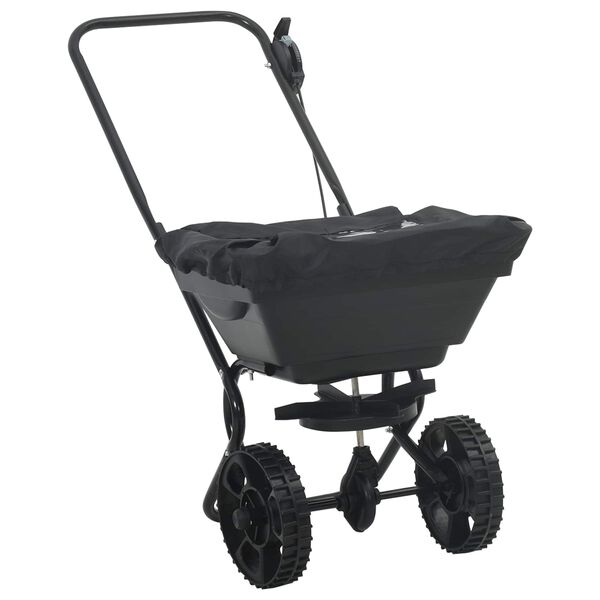 vidaXL Spreader Black 47 x 82 x 75 cm PVC and Steel