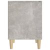vidaXL Bedside Cabinets 2 pcs Concrete Grey 40x35x50 cm