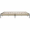 vidaXL Bed Frame without Mattress Sonoma Oak 200x200 cm
