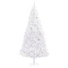vidaXL Artificial Christmas Tree with Stand White 300 cm PVC and Steel