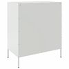 vidaXL Sideboard White 68x39x79 cm Steel