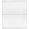 vidaXL Grill Grate Silver 45 x 40 cm Stainless Steel