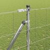 vidaXL Fence Post Galvanized 25 x 1.6 m Steel