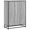 vidaXL Book Cabinet Grey Sonoma 80.5x35x107.5 cm Engineered Wood