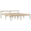 vidaXL Senior Bed with Headboard without Mattress 200x200 cm