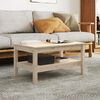 vidaXL Coffee Table 80x50x40 cm Solid Wood Pine