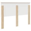 vidaXL Headboard with Headboard Sonoma Oak 140 cm Engineered wood