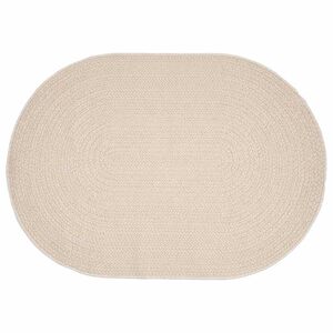 vidaXL Rug ZIZUR Cream 170 x 120 cm Polypropylene