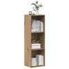 vidaXL Book Cabinet Artisan Oak 36x30x114 cm Engineered Wood