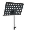 vidaXL Music Book Stand Black Steel