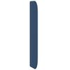 vidaXL Headboard Ear Blue 80 x 16 x 4 cm Fabric