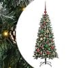 vidaXL Artificial Christmas Tree Green 120 cm
