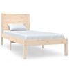 vidaXL Bed Frame without Mattress 90x200 cm Solid Wood Pine