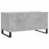 vidaXL Coffee Table Concrete Grey 90x44.5x45 cm Engineered Wood