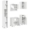 vidaXL Bathroom Furniture Set 5 pcs High Gloss White 61 x 35 x 64 cm