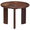vidaXL Nesting Tables 2 pcs Dark Brown Solid Mango Wood