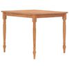 vidaXL Batavia Table 85x85x75 cm Solid Teak Wood