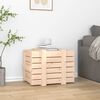 vidaXL Storage Box 58x40.5x42 cm Solid Wood Pine
